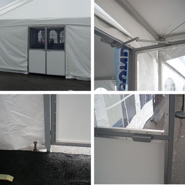 Tent with 2024 a door